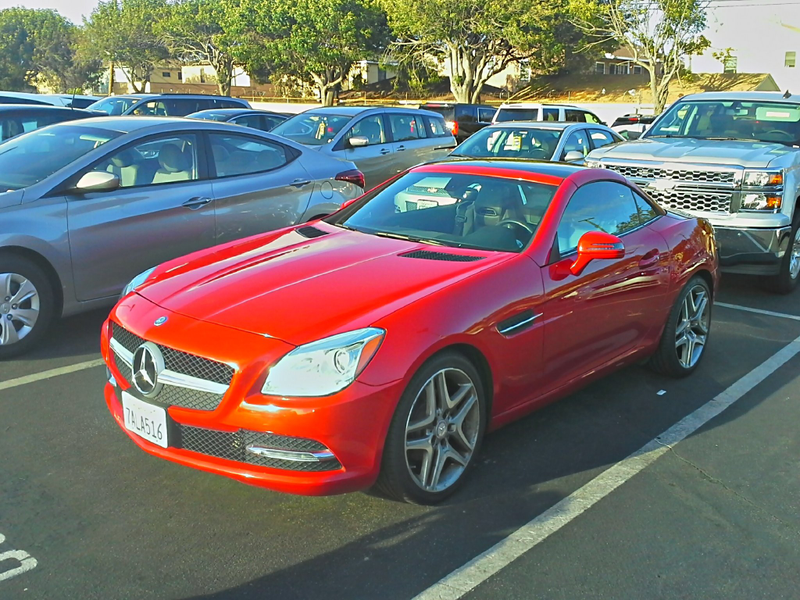 Illustration for article titled 2013 Mercedes SLK250 - Rental Car Review